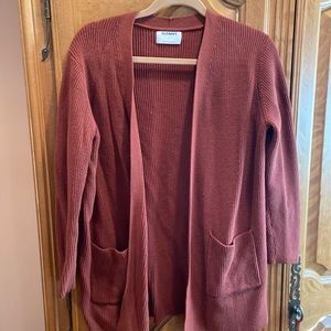 Old navy rust colored cardigan